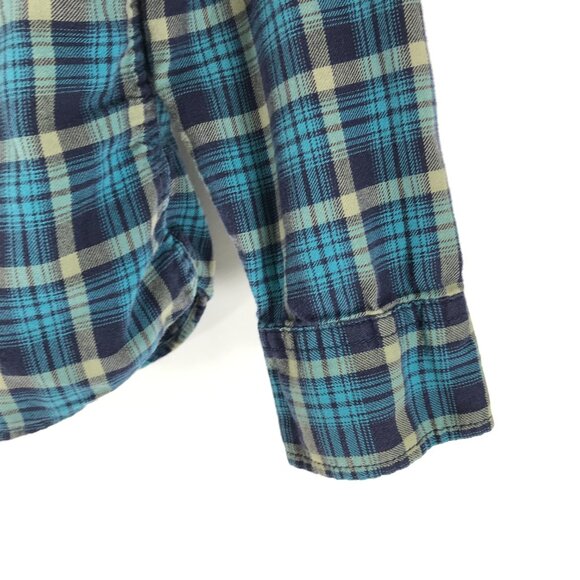 Eddie Bauer Classic Fit Button Up Shirt Women's Small Plaid 100% Cotton Outdoor - Picture 5 of 12